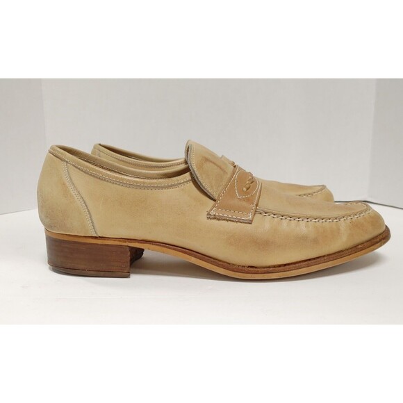 Vintage Kinney® Shoes Loafers in Saddle Leather Men\'s Size 10.5 main image 13
